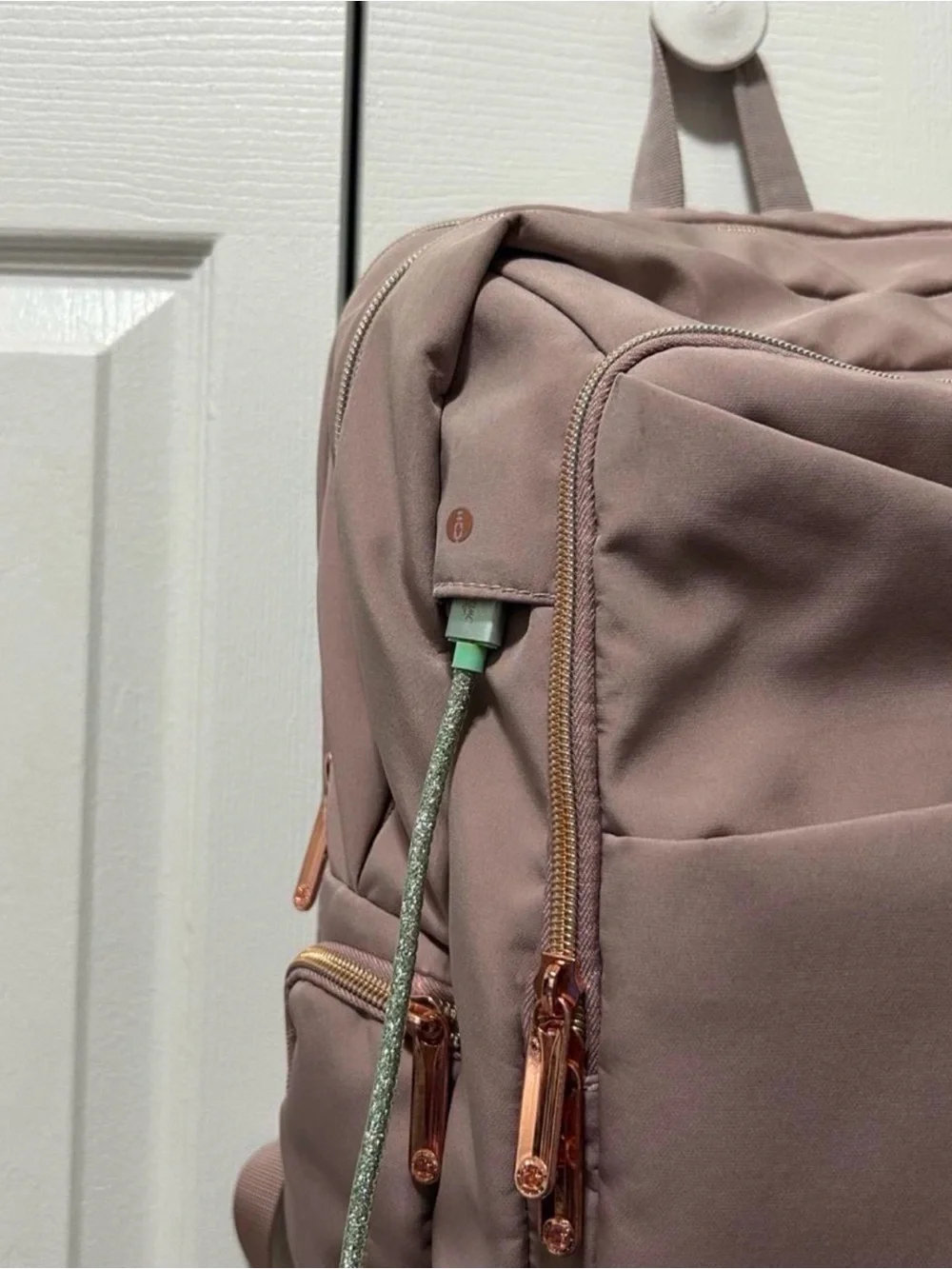 Men's Everyday Backpack in Dusty Rose - Minimal Design